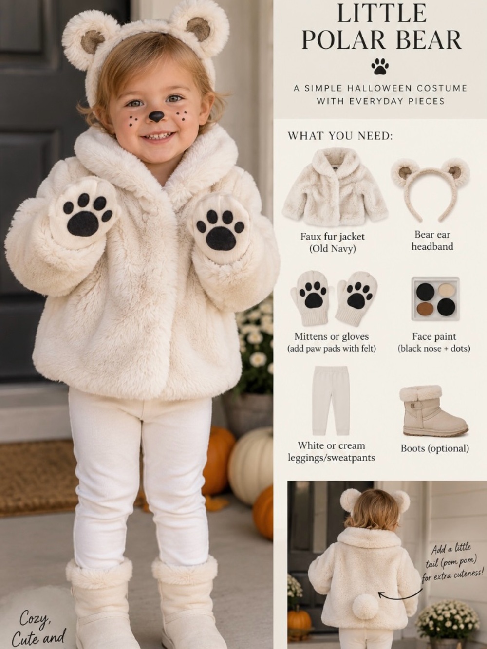 🎃 Old Navy Faux Fur Jacket 🎃